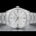 Rolex AirKing 34 Argento Oyster Silver Lining Dial  5500 